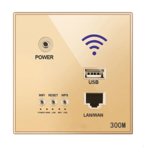 86型墻壁式無(wú)線路由器300M速率wifi智能插座無(wú)線智能插座開關(guān)正品