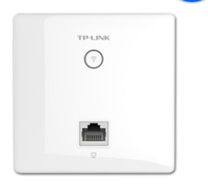 TP-LINK入墻壁式WIFI無線全屋覆蓋AP面板86型POE路由器AP套裝